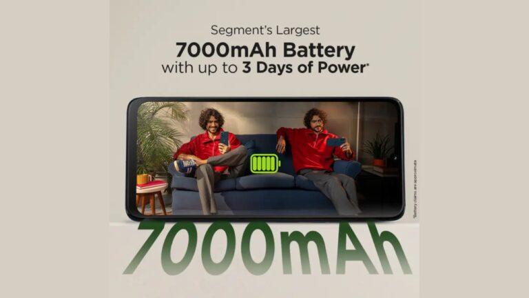 Best 7000 mAh Battery Smartphones List in India 2025 on Amazon