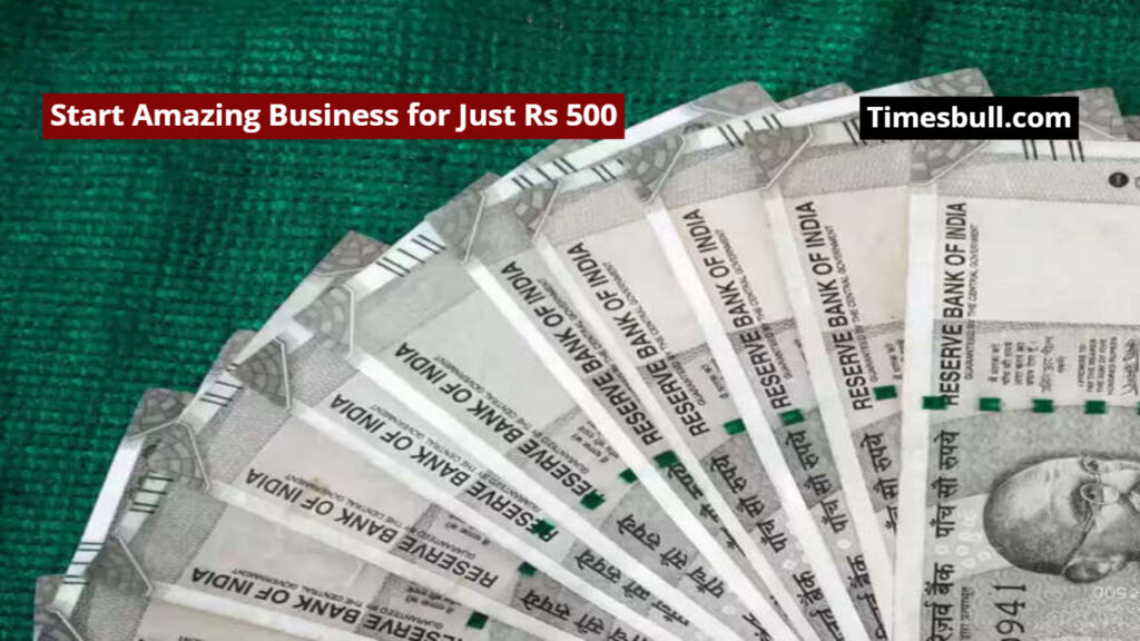 Start This Amazing Business for Just Rs 500, Earn a Great Income Every Month!