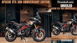 TVS Launch Ronin Agonda & Apache RTX Anniversary Edition – Know its Details