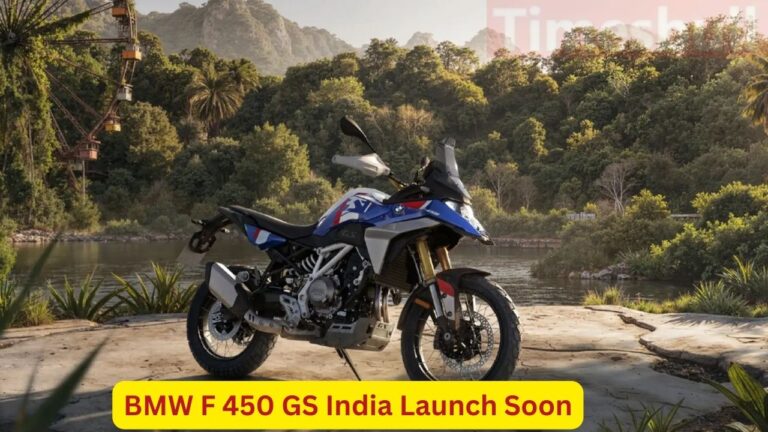 BMW F 450 GS India Launch Soon – Perfect Combo of Power, Style and Adventure
