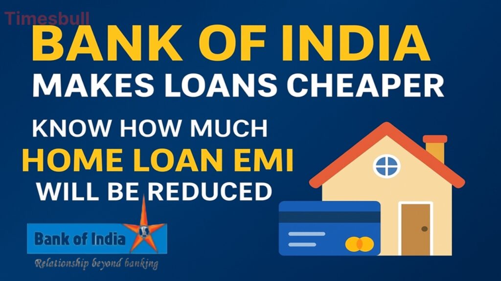 Bank of India Cuts Loan Rates-Check How Much Your Home Loan EMI Will Reduce