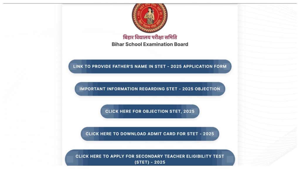 Bihar Stet Result 2025