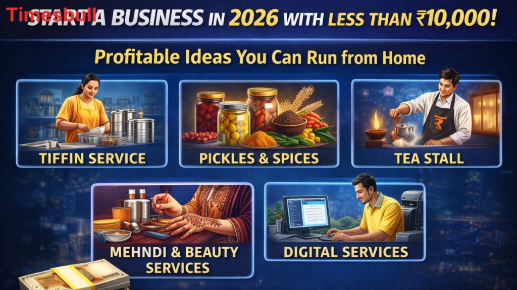 Investment Business Ideas 2026: Earn Big by Starting These Businesses Under ₹10,000