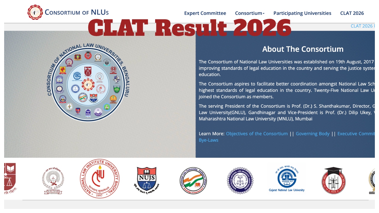 CLAT Result 2026 – Direct...
