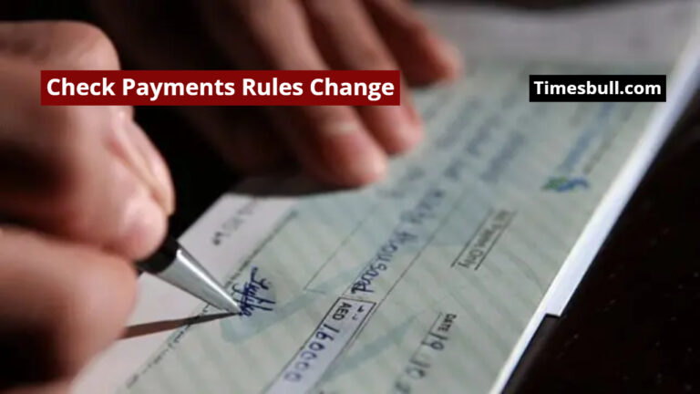Check Payments Rules Change