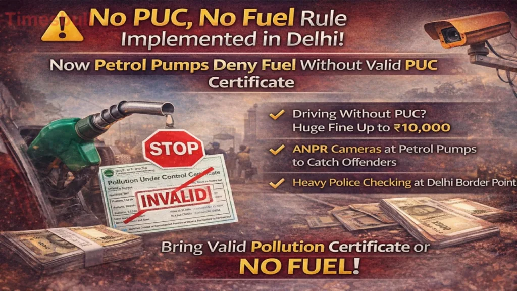 Delhi Traffic PUC Rule