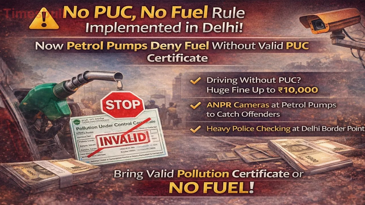 Delhi Traffic PUC Rule