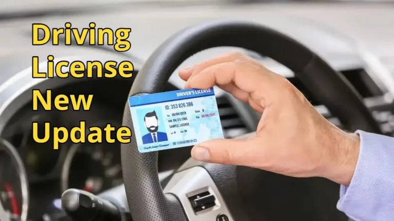 Driving License New Update