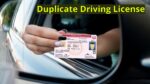 Duplicate Driving License