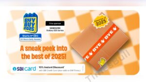 Flipkart Buy Buy Sale 2025 Is Starting on 5th December; Shop smart with Huge Savings
