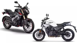 Hero Mavrick 440 vs Bajaj Pulsar NS400Z – Best Mid-Size Streetfighter for Indian Riders