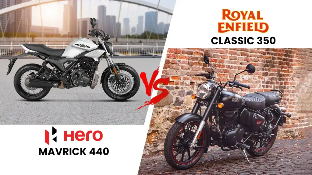 Hero Mavrick 440 vs Royal Enfield Classic 350