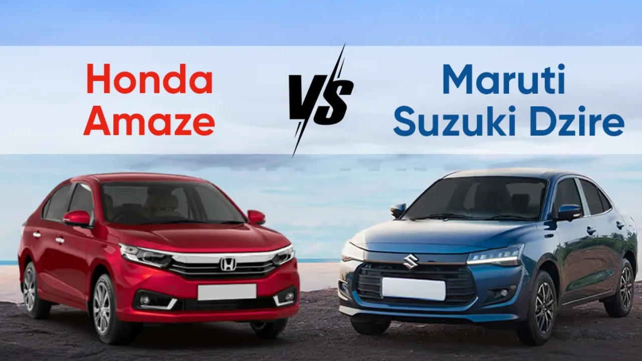 Honda Amaze 2026 vs Maruti Dzire 2026