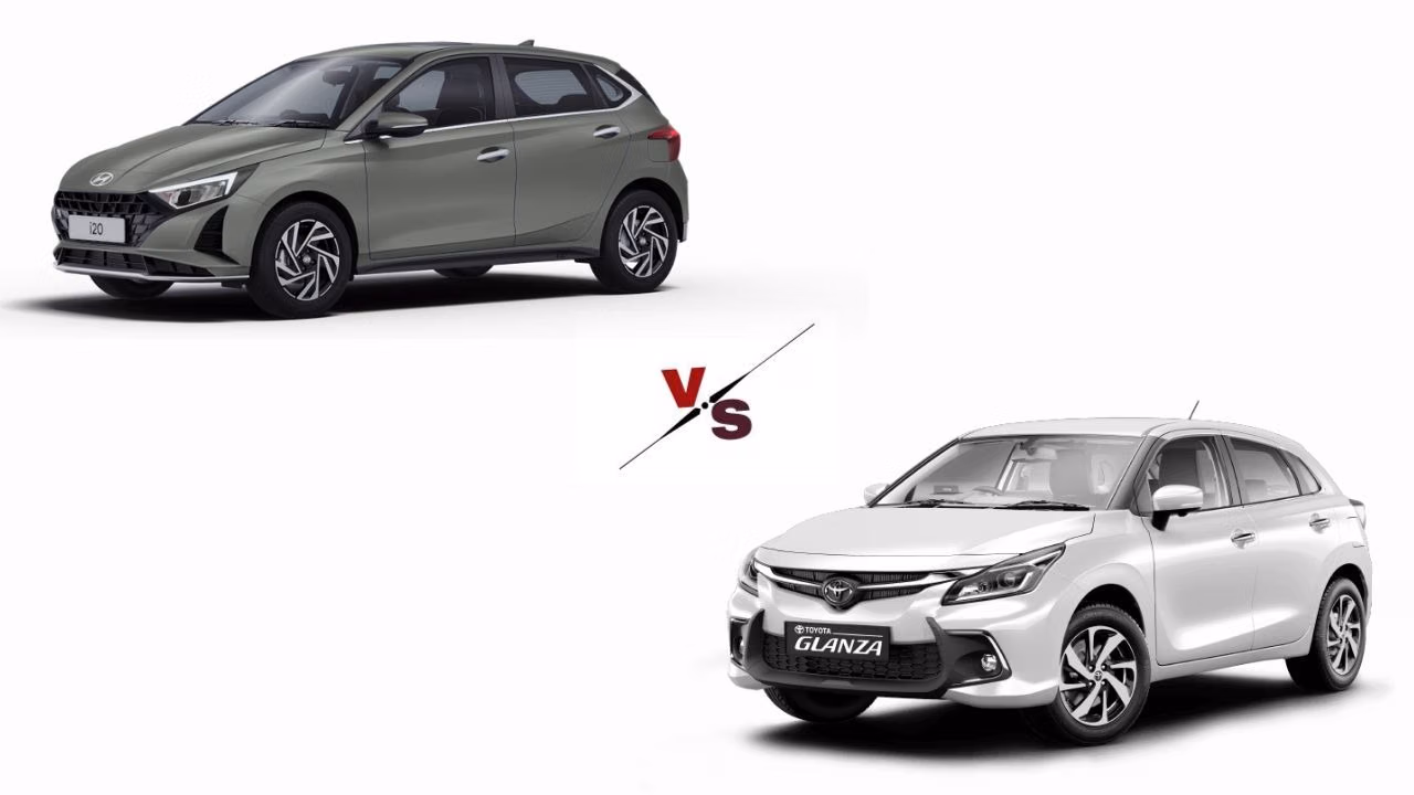 Hyundai i20 2026 vs Toyota...