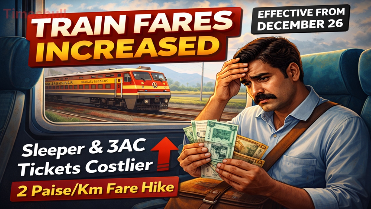 Indian Railways Fare Hike: Sleeper...
