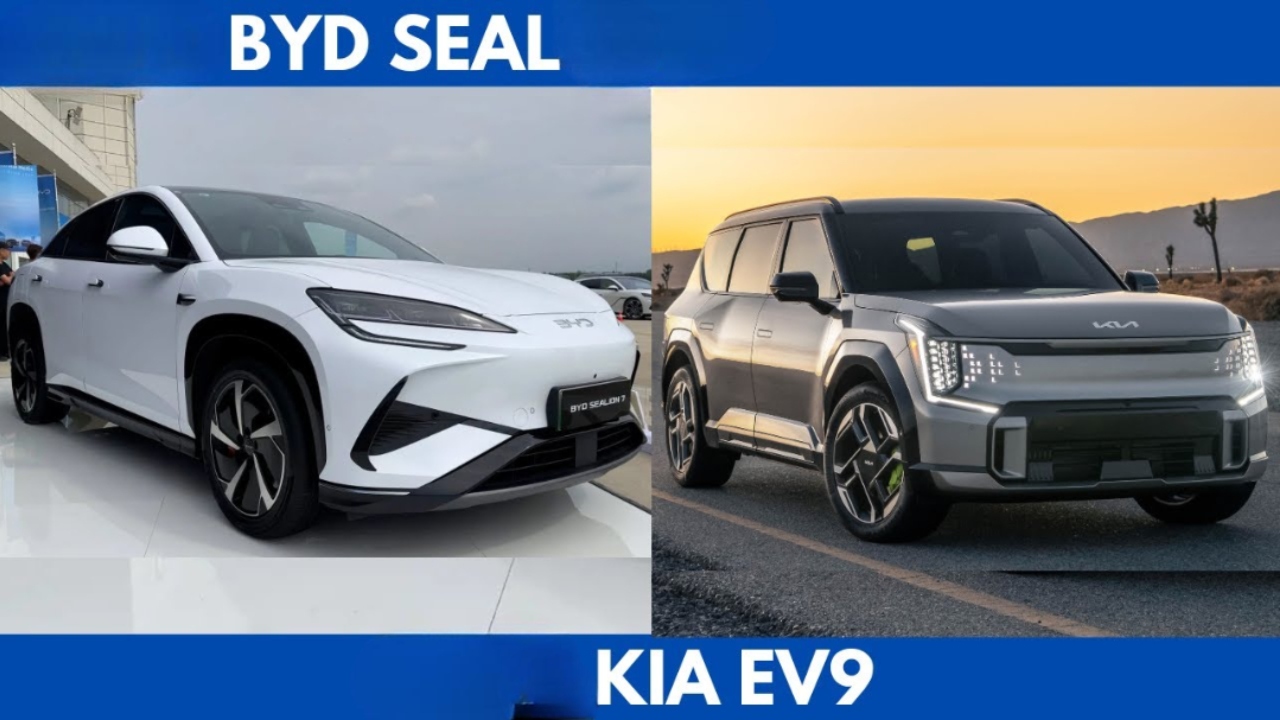 Kia EV9 vs BYD Seal...
