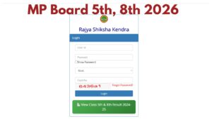MP Board 5th, 8th 2026 – Download Subject-Wise Time Table PDF at rskmp.in