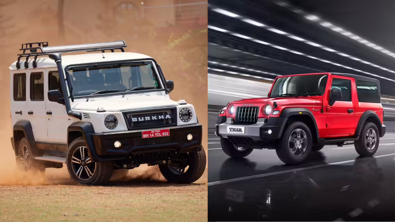 Mahindra Thar 5-Door 2025 vs Force Gurkha 5-Door