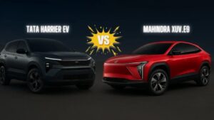 Mahindra XUV.e8 vs Tata Harrier EV – Battery Size, Technology and Market Position