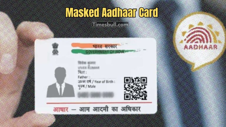 Masked Aadhaar Card