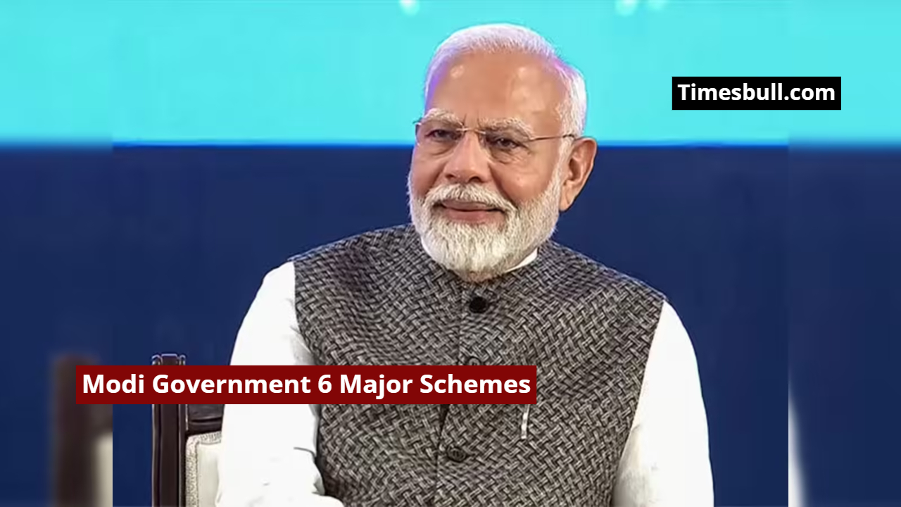 Modi Government 6 Major Schemes...