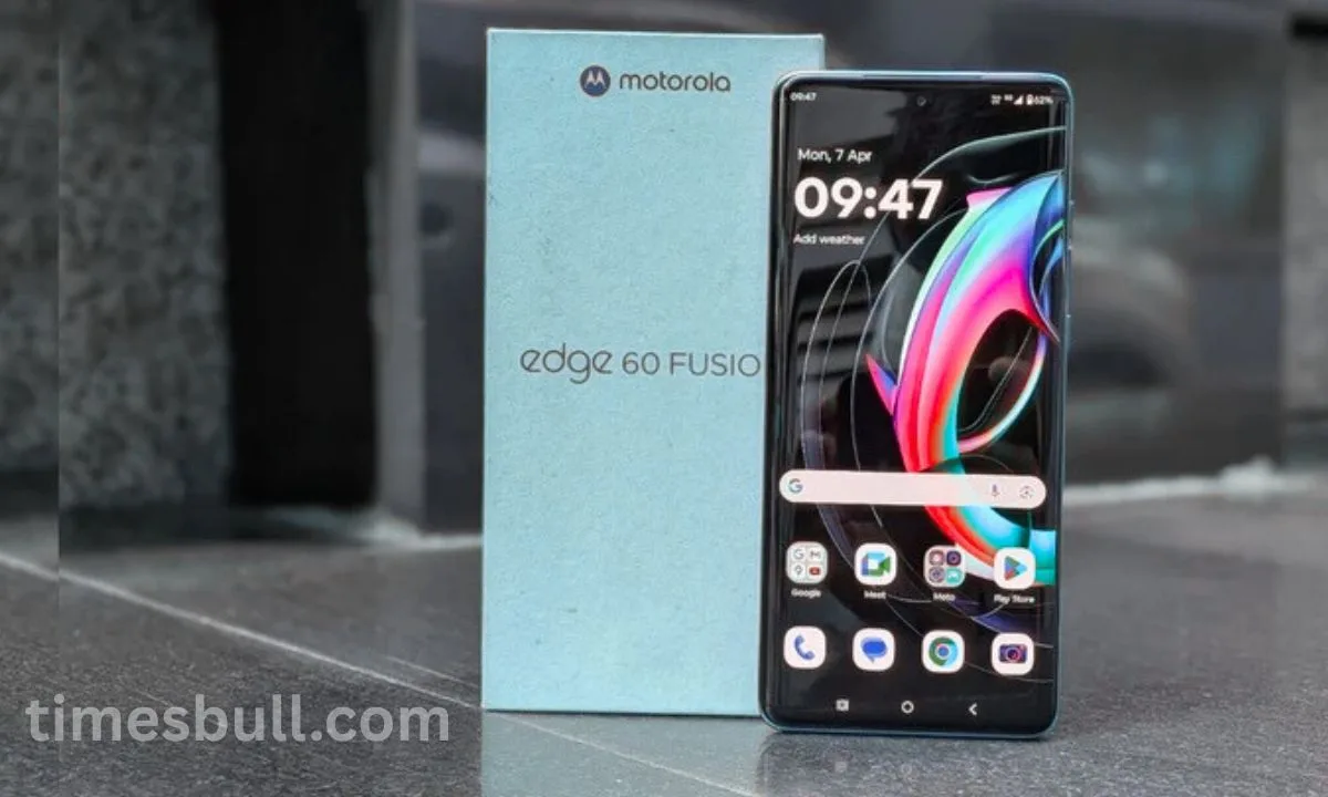 Motorola Edge 60 Fusion under...