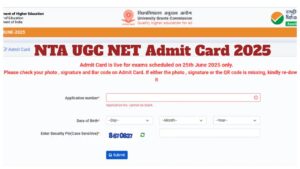 NTA UGC NET Admit Card 2025 likely to be Announced soon- Check Direct Download Link at ugcnet.nta.ac.in