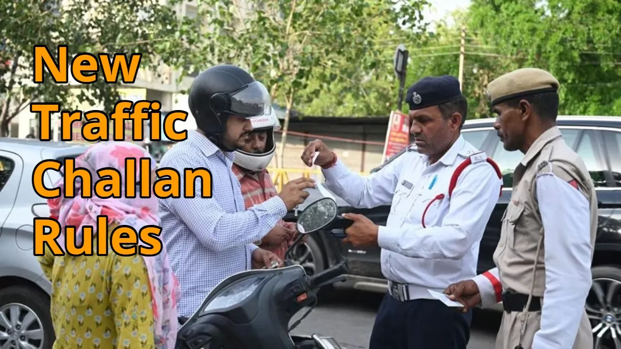 New Traffic Challan Rules