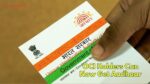 OCI Holders Can Now Get Aadhaar