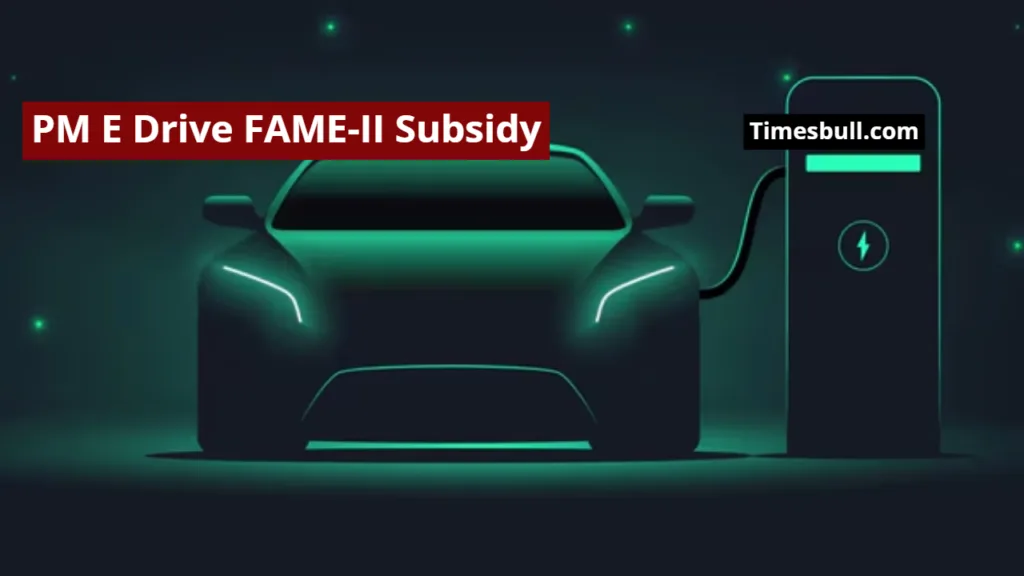 PM E-Drive: FAME-II Subsidy Sets Record, 11.3 Lakh EV Vehicles Sold in Just One Year