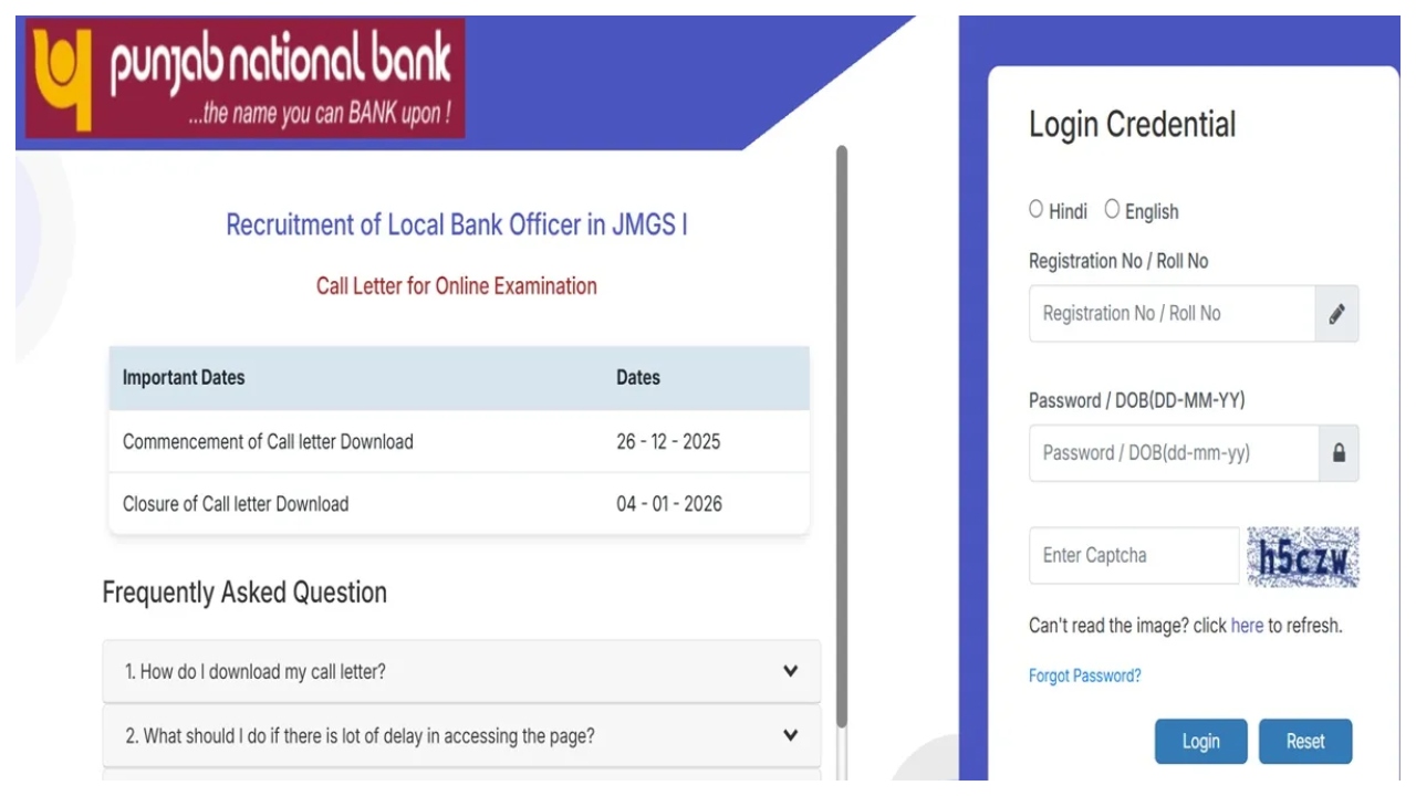 PNB LBO Admit Card 2025 - Direct Link to Download Hall Ticket 1 PNB LBO Admit Card 2025
