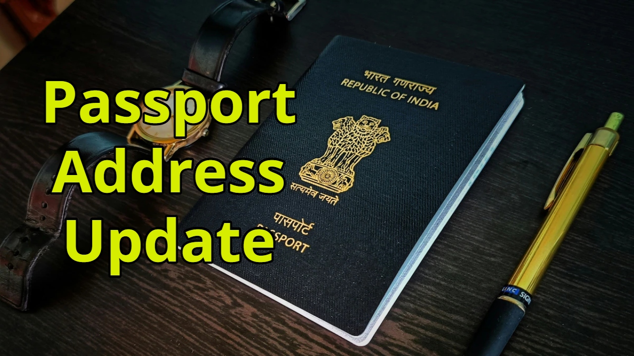 Update Address in Your Passport...