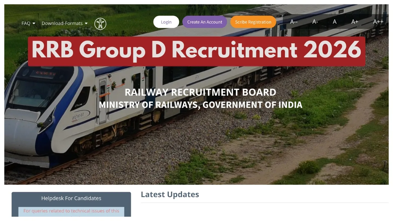 RRB Group D Recruitment