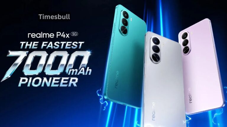 Realme P4x 5G Phone Launching Today- See Price In India, Specs & More Details