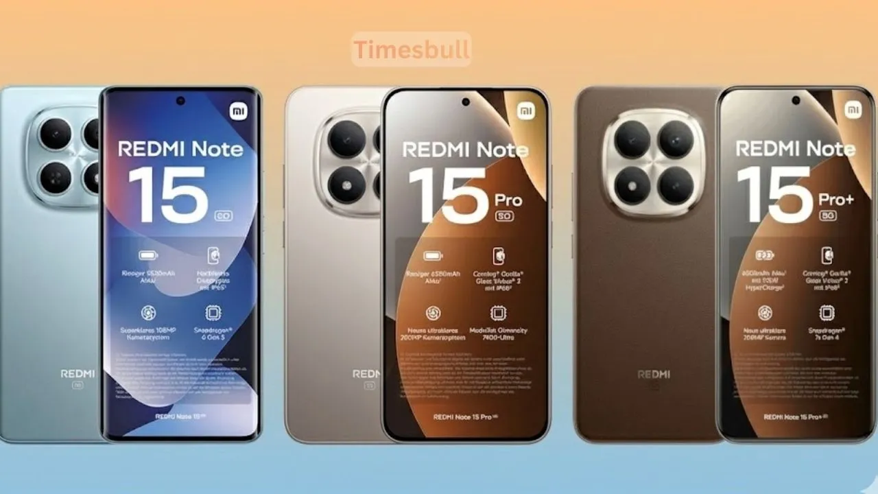 Redmi Note 15 Series Launched Globally