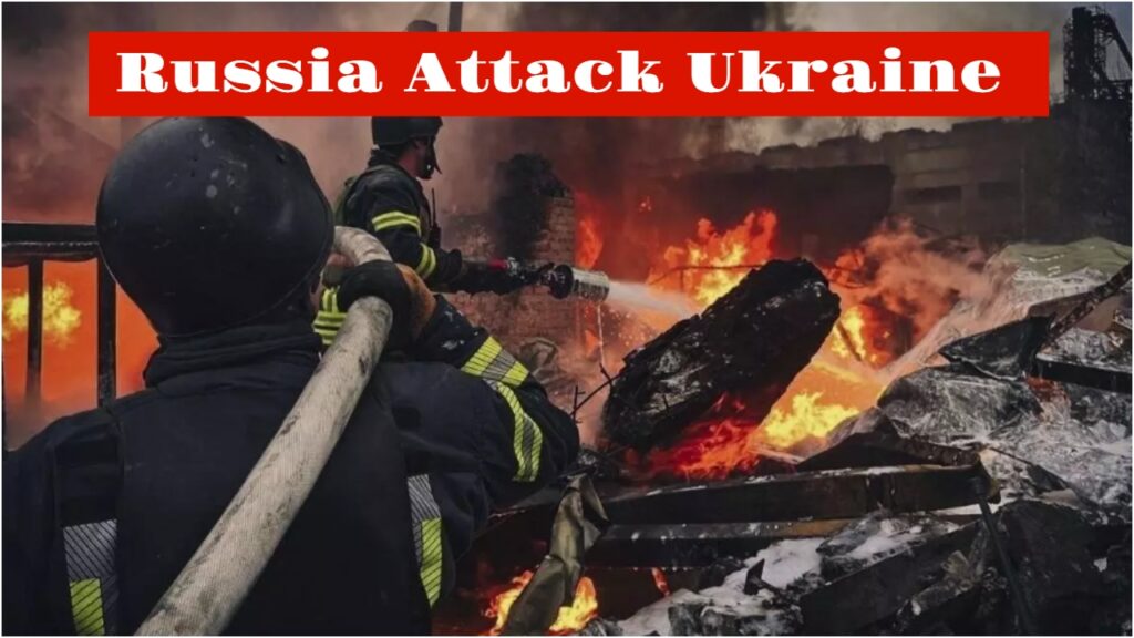 Russia launches a major attack on Ukraine ahead of Trump‑Zelenskyy meeting, people in panic