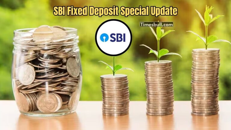 SBI Fixed Deposit Special Update