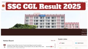 SSC CGL Result 2025 – Direct Link to Check Score at ssc.gov.in, Check 14,582 Vacancy Merit List & Cutoff
