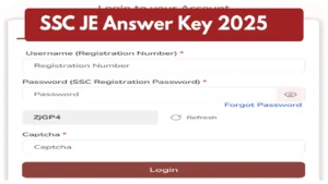 SSC JE 2025 – Answer Key Released at ssc.gov.in; Raise Objections by Dec 22