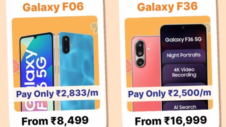 Last Chance To Buy Samsung Galaxy F06 5G At Rs 8999 During Flipkart Year-End Sale