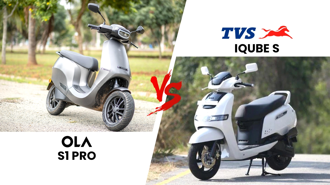 TVS iQube vs Ola S1...