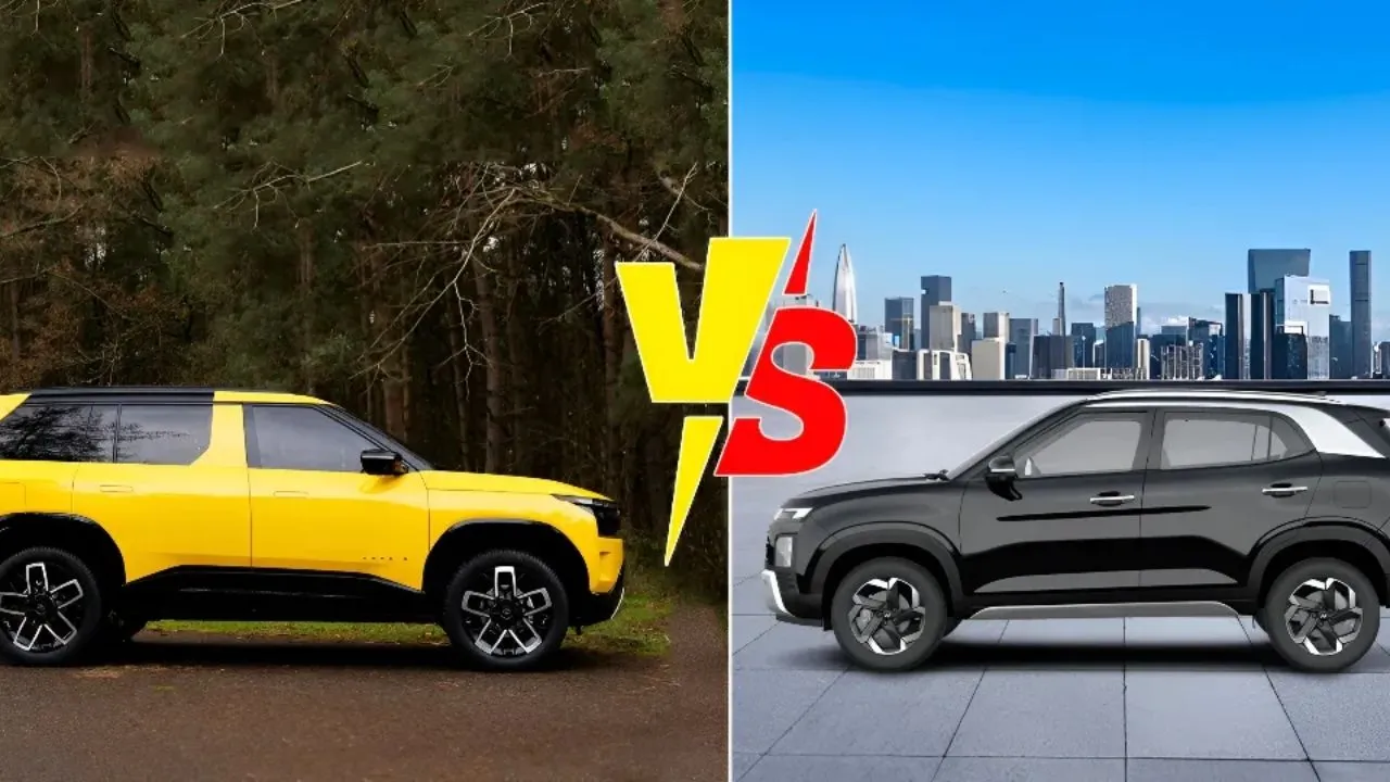 Tata Sierra Vs Hyundai Creta