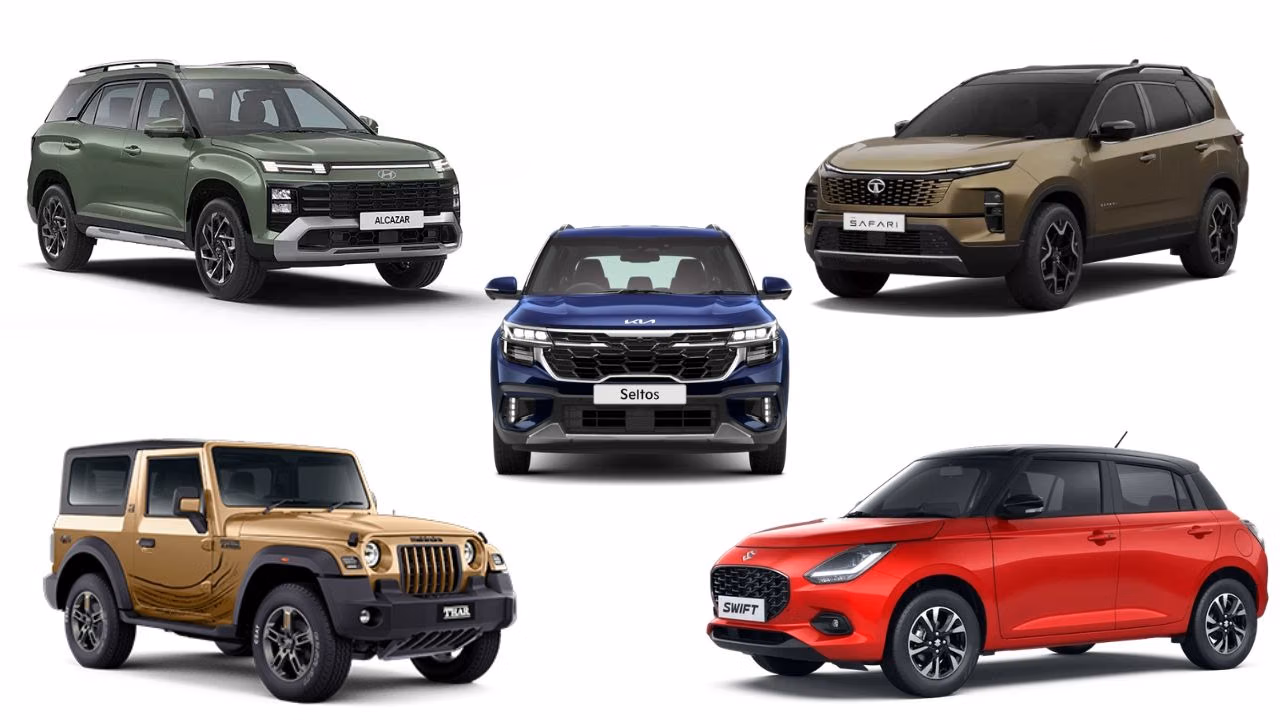 Top 5 Newly Launched Cars in India 2025