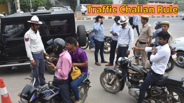 Traffic Challan Rule