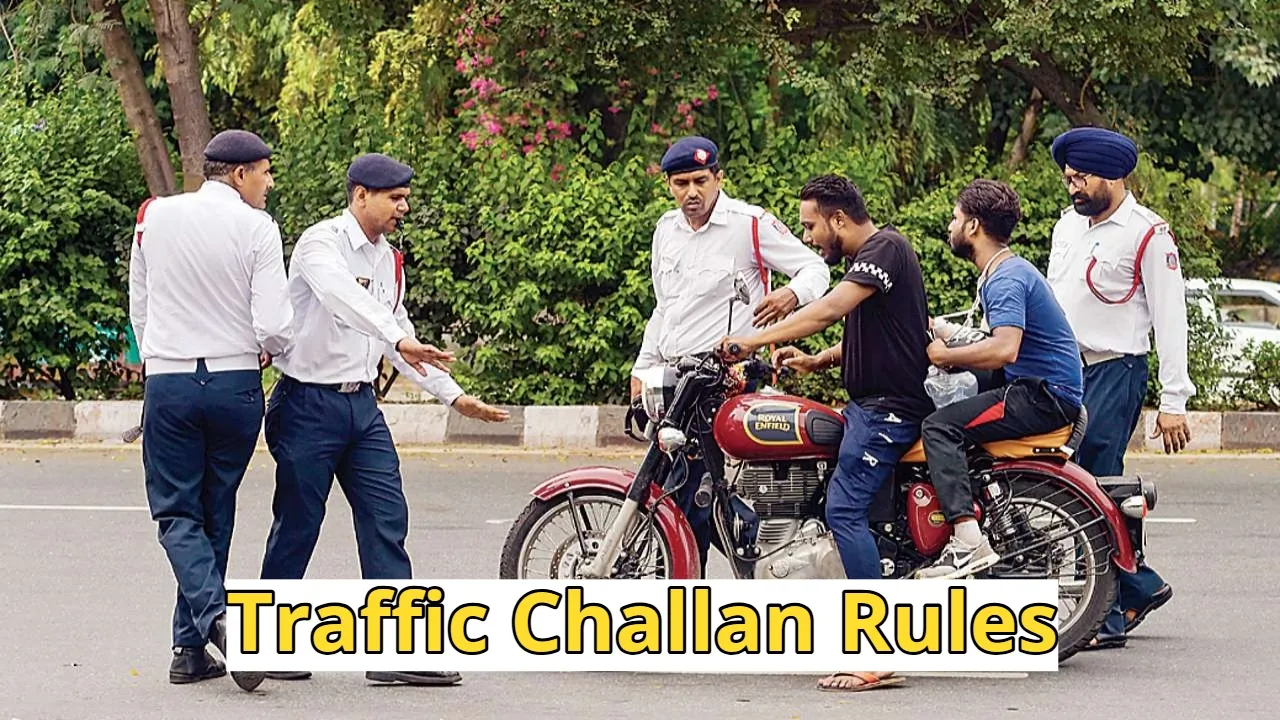 Traffic Challan Rules