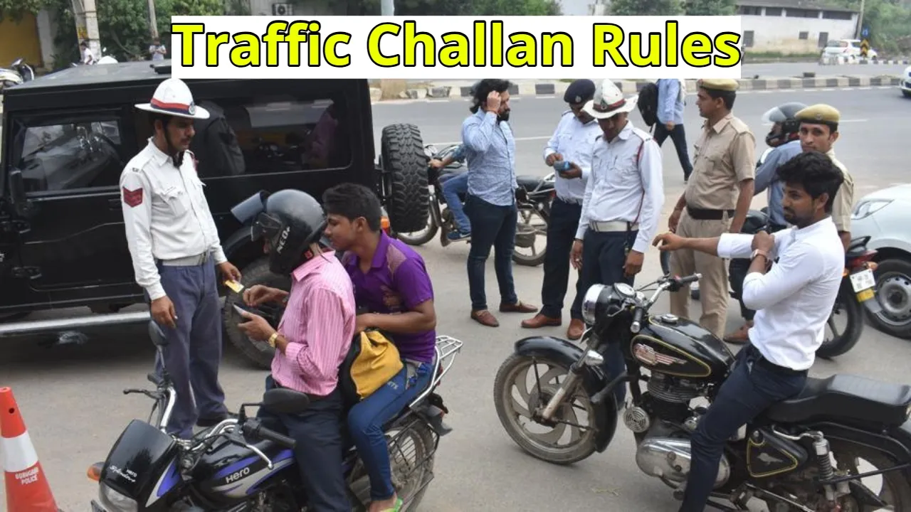 Traffic Challan Rules