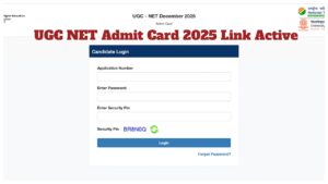 UGC NET Admit Card 2025 Link Active – Download Hall Ticket for Jan 3, 5, 6 & 7 Exams at ugcnet.nta.nic.in