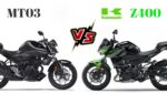 Yamaha MT-03 vs Kawasaki Z400