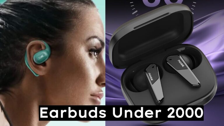 Top Branded Earbuds Under Rs 2000 in India on Amazon, with upto 50 Hrs Battery Life