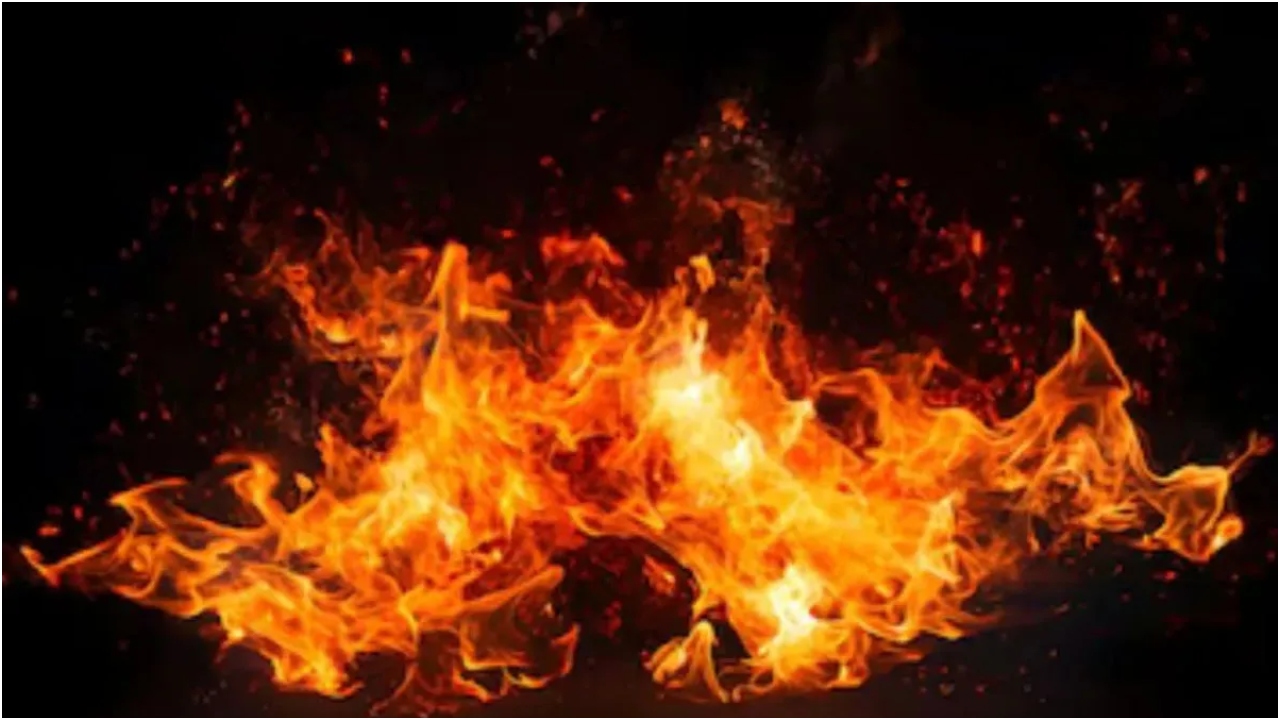 Massive fires at three places...